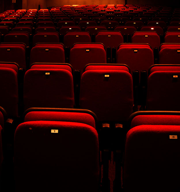 Seats in the Little Theatre Gorey